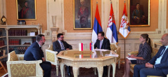 6 September 2021 The National Assembly Speaker and the Polish Ambassador to Serbia 